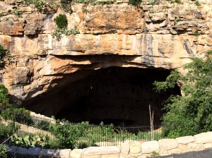 The natural entrance to Carlsbad Caverns...my after-hours quick tour